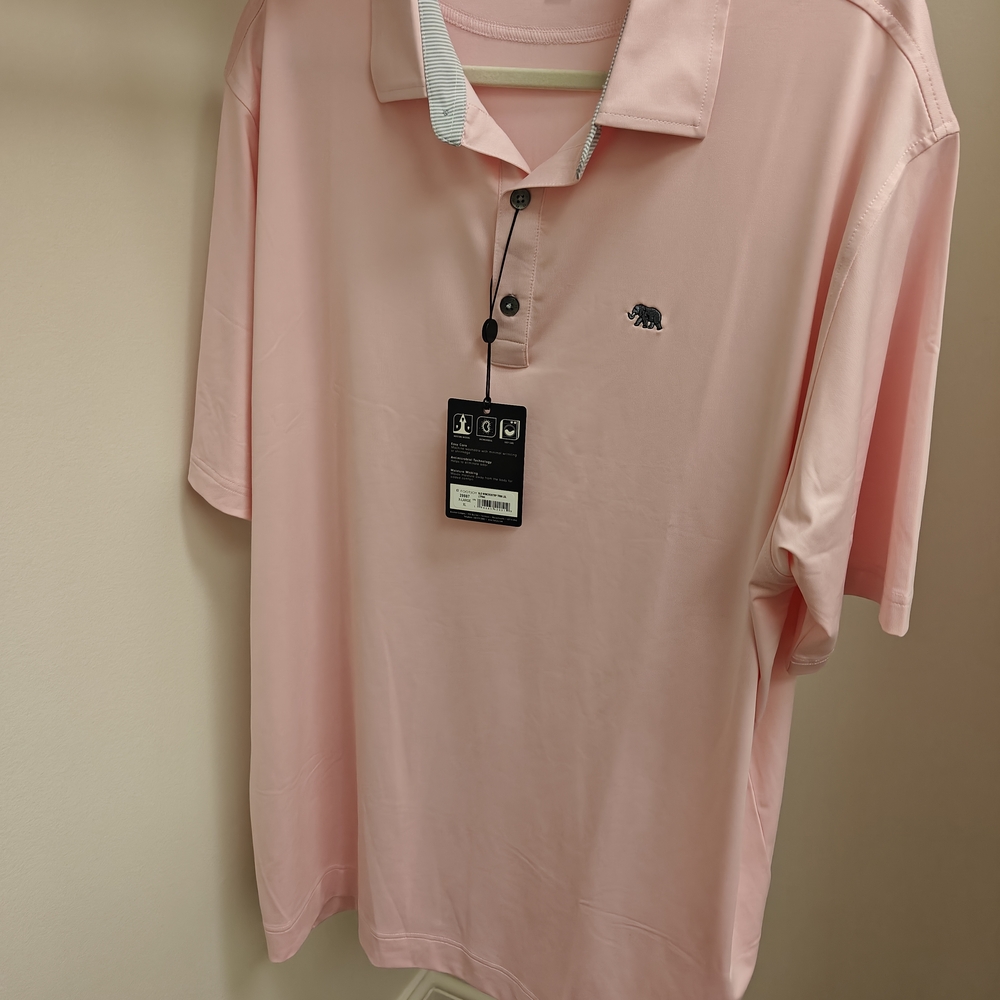 FootJoy Men's Pink Polo Shirt
